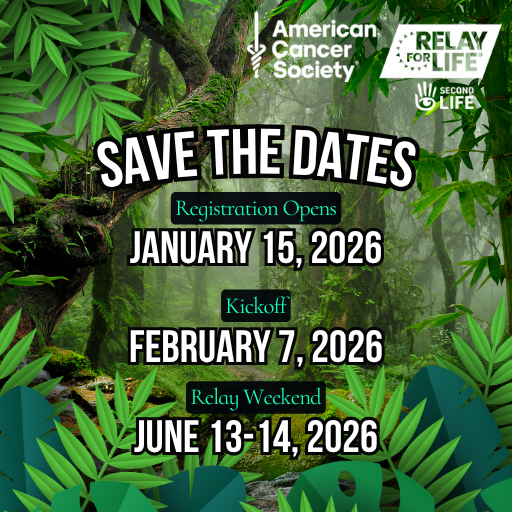 Save the Dates - Relay Season 2026